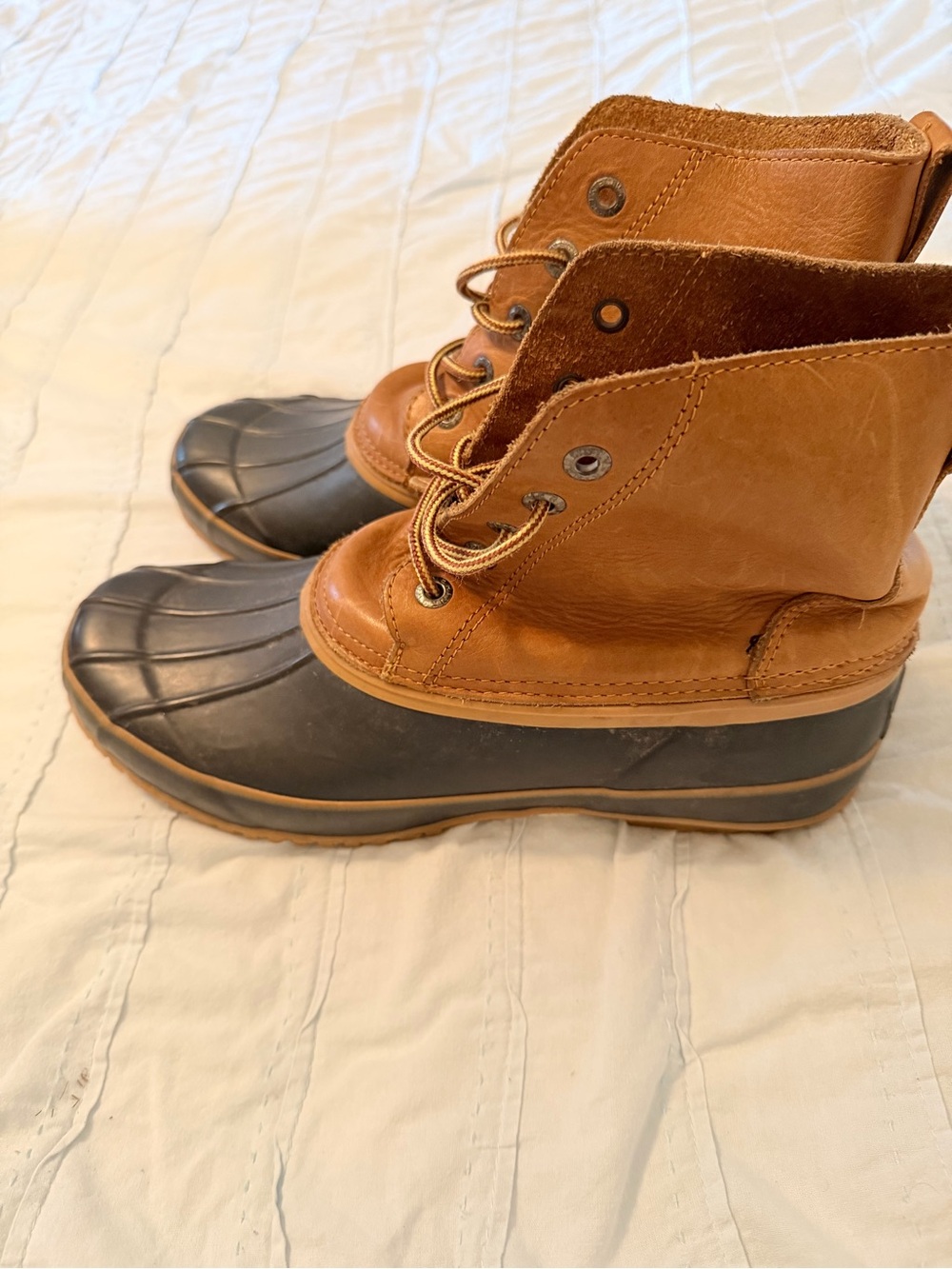 Wolverine Brown and Dark Gray Men's Rain & Snow Boots